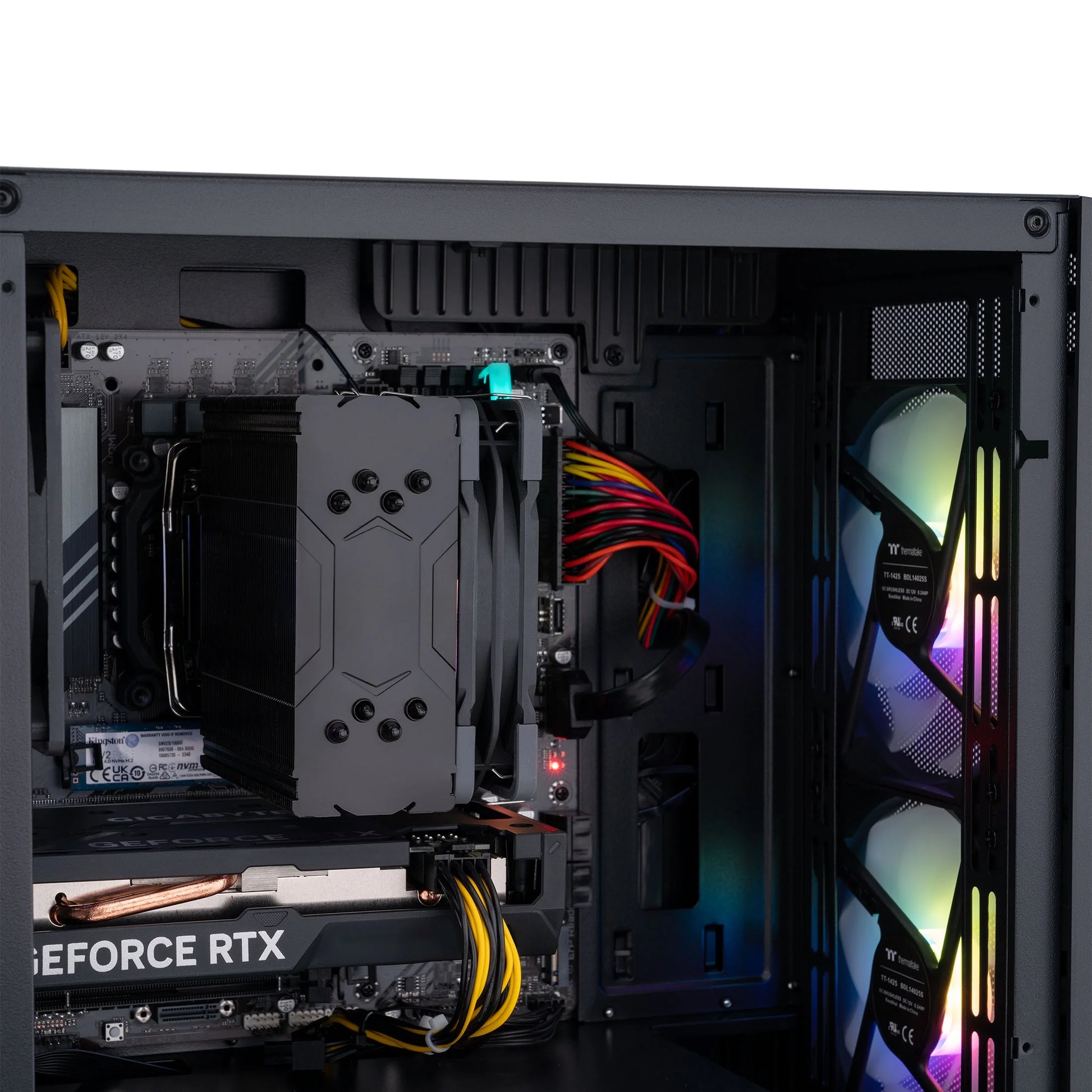 Nitro 60 N60-640-UR21 Gaming Desktop, Intel Core I5-14400F, NVIDIA Geforce RTX 5060 with 8GB GDDR7 VRAM, 16GB RAM, 1TB Pcie 4.0 Nvme SSD, Black