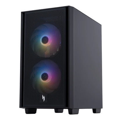 Nitro 60 N60-640-UR21 Gaming Desktop, Intel Core I5-14400F, NVIDIA Geforce RTX 5060 with 8GB GDDR7 VRAM, 16GB RAM, 1TB Pcie 4.0 Nvme SSD, Black
