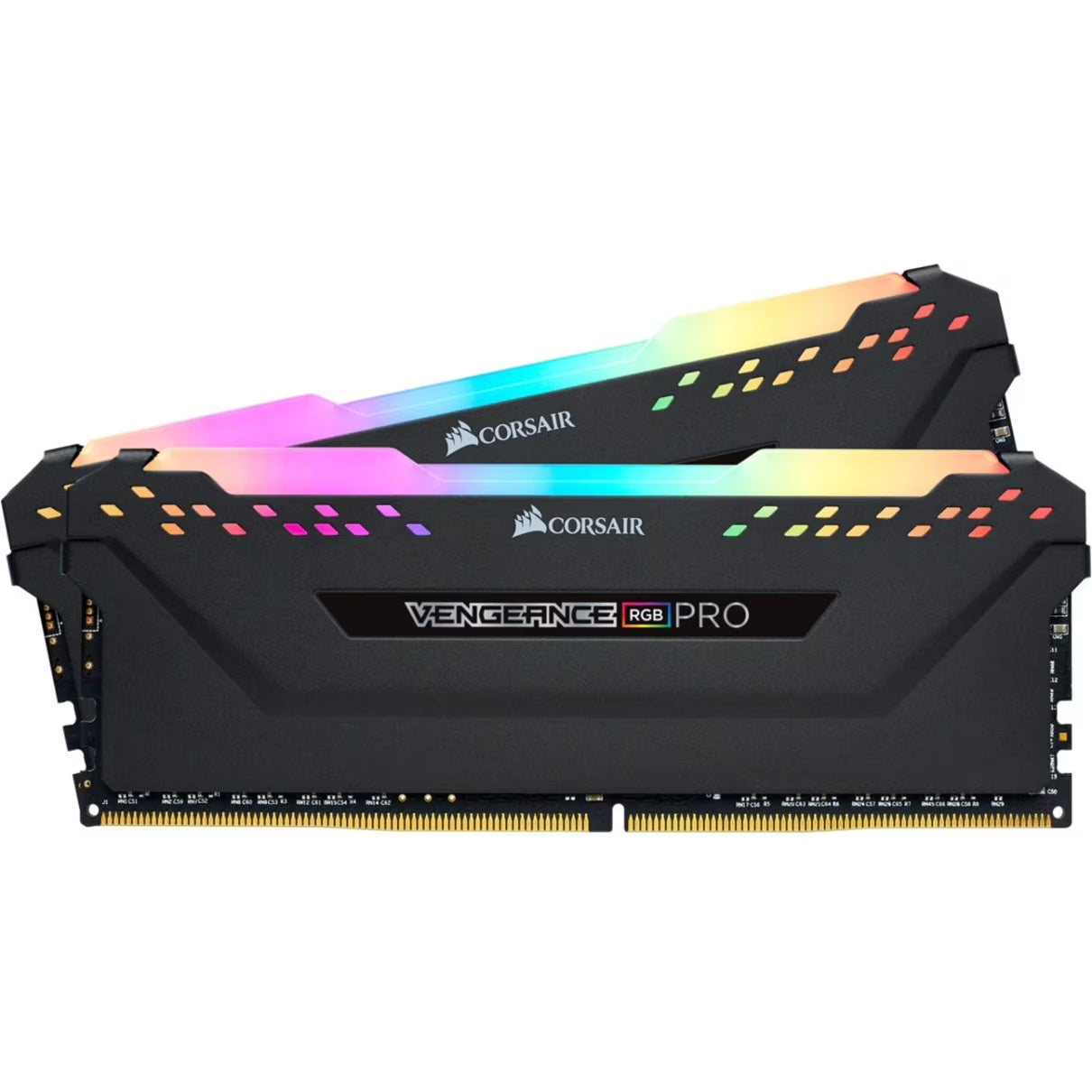 Vengeance RGB Pro 32GB (2 X 16GB) 288-Pin PC RAM DDR4 3200 (PC4 25600) Intel XMP 2.0 Desktop Memory Model CMW32GX4M2E3200C16